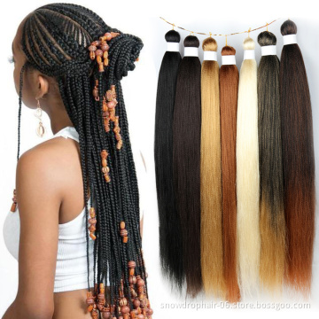 Easy Braids Pre Stretched Lady Professional Beautiful Hair Pieces Braiding Hair Pre Stretched Ez Braid
